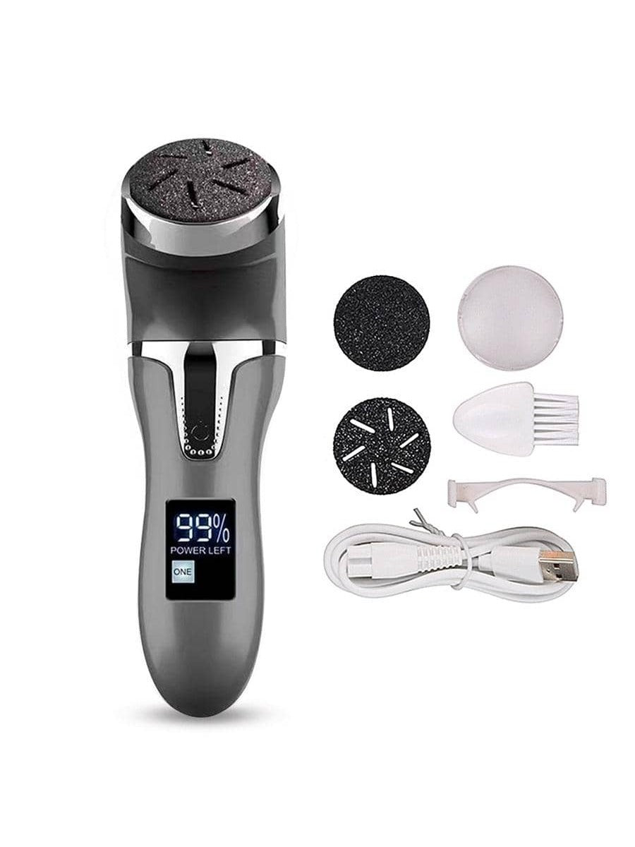 1pc ABS Electronic Foot File, Modern USB Rechargeable Exfoliating Electronic Pedicure For Home