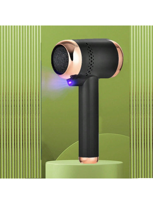 1pc Electric Foot Grinder With Dust Collection, Ultraviolet Sterilization, Dead Skin Removal, Callus Foot Care Tool For Home Use