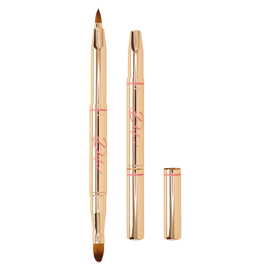 'Vintage with a Twist' Lipstick & D Precision Brush Set